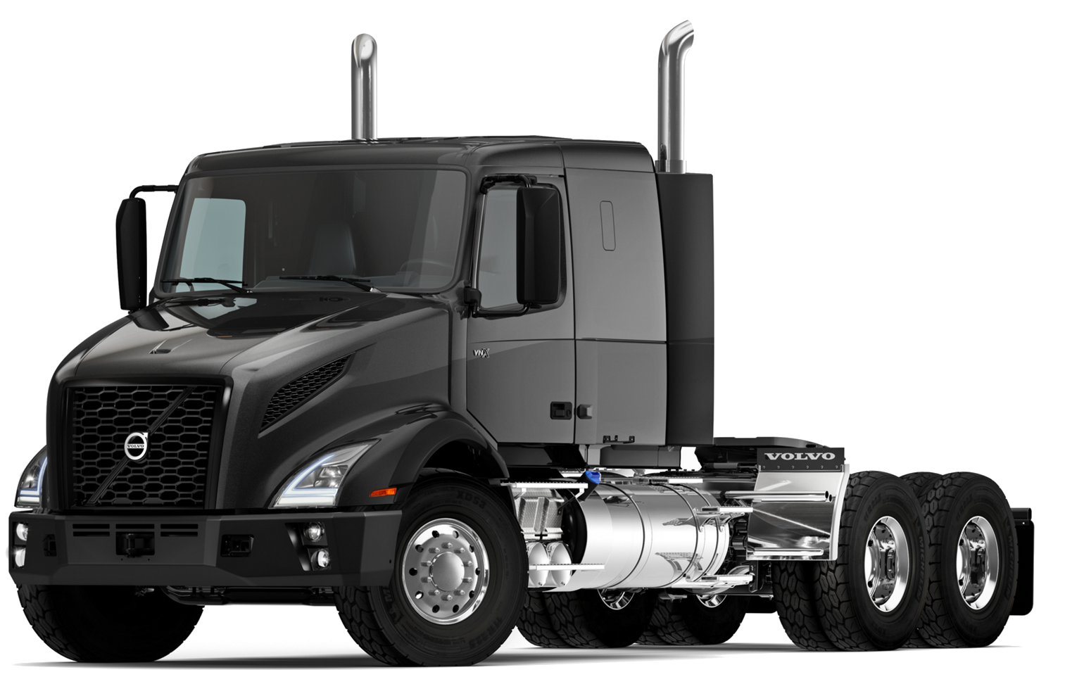 Black VNX 400 Sleeper truck